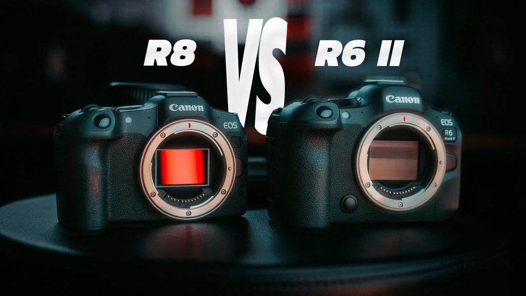 Vídeo: comparação entre Canon EOS R8 e R6 Mark II para vídeo