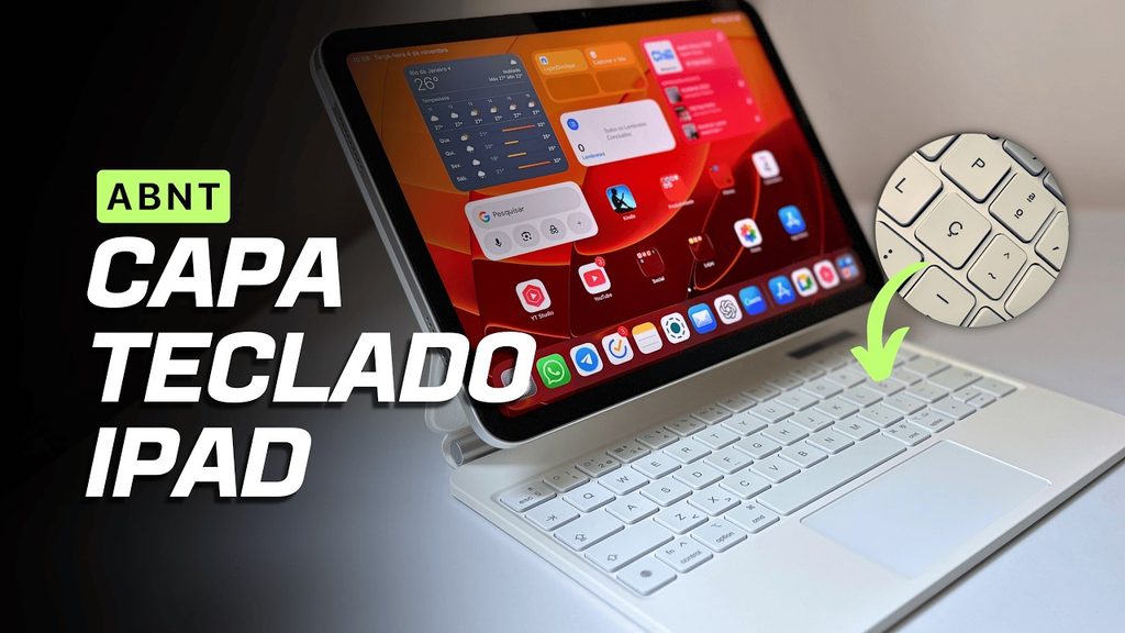 Vídeo: review da capa com teclado para iPad