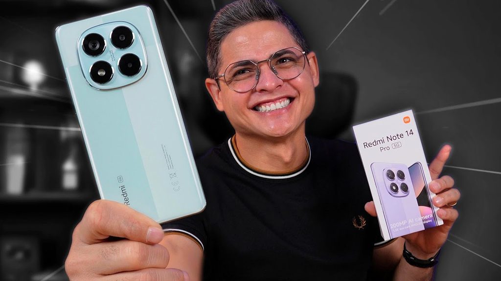 Vídeo: Redmi Note 14 Pro 5G com câmera de 200MP, unboxing e impressões