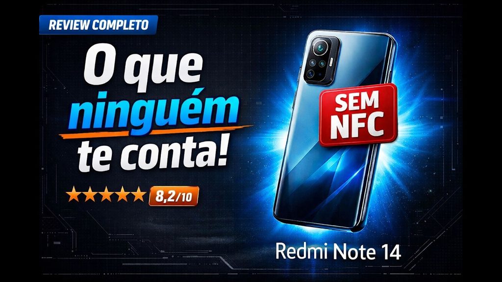 Vídeo: vale a pena comprar o Redmi Note 14 em 2026